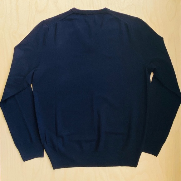 J Crew Men's Merino Wool V-Neck Sweater - Picture 3 of 4